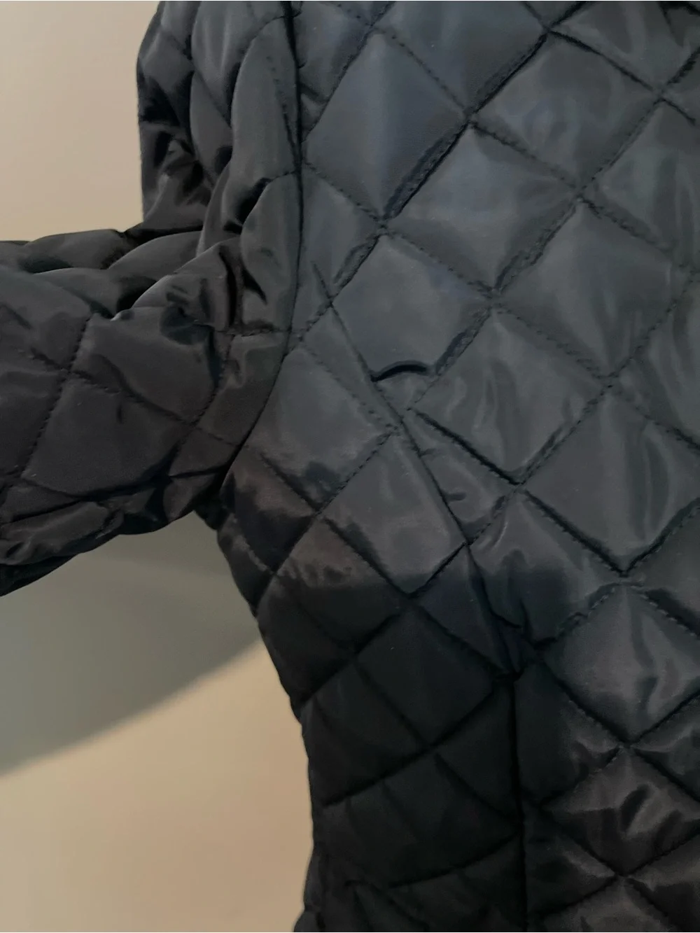 Lauren Ralph Lauren Navy Quilted Crest Puffer Jacket